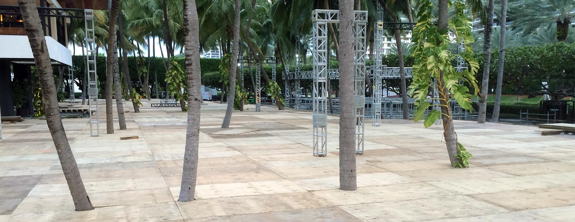 Elevated Wood Flooring