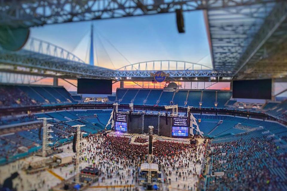 Temporary Stadium Flooring