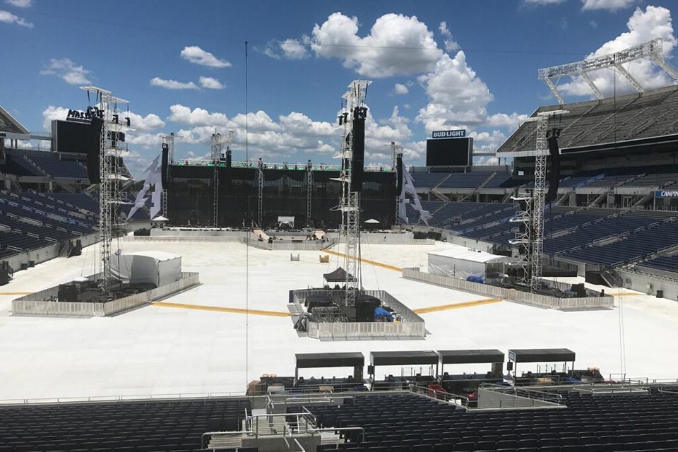 Temporary Stadium Flooring