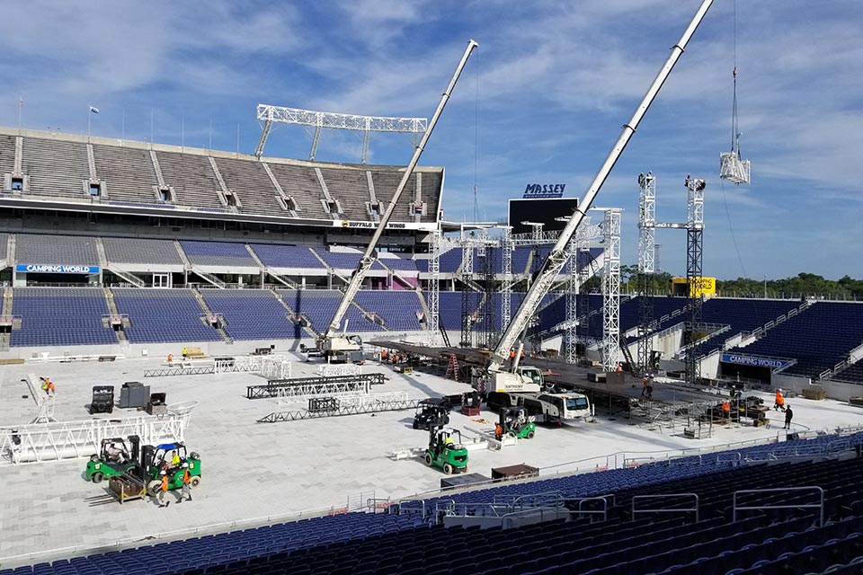 Temporary Stadium Flooring