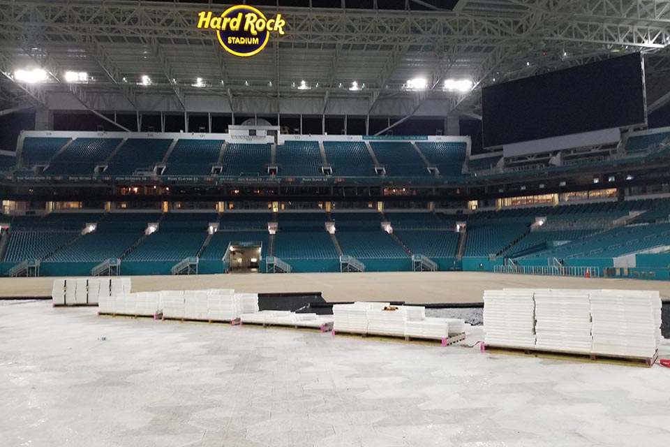 Temporary Stadium Flooring
