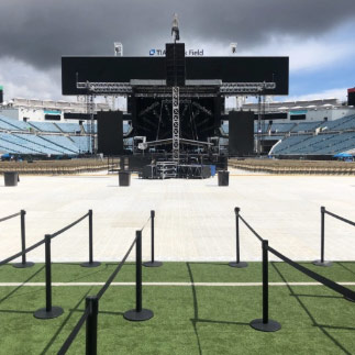 Quality Event Flooring Systems Protects Tiaa Bank Field For